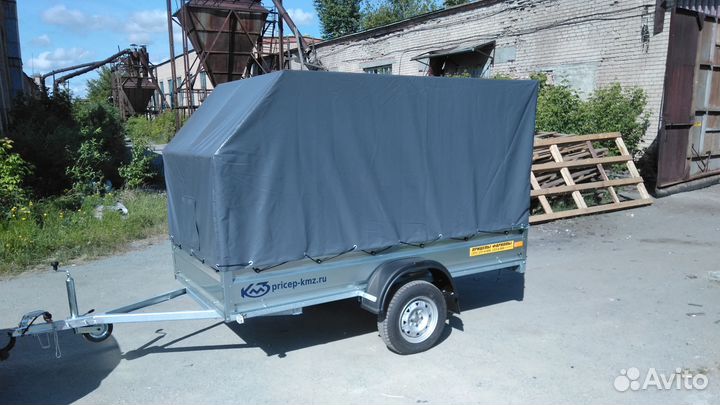 Прицеп кмз 7194 С1М мастер-м 2,7 м. с тентом 1,5 м