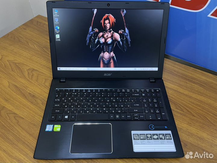 Игровой ноутбук для современных игр / 12gb / acer