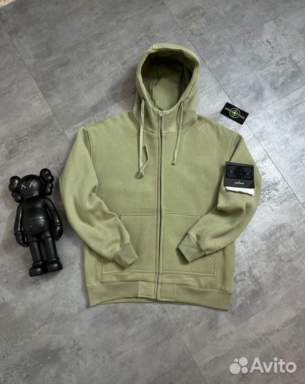Теплая худи Stone Island
