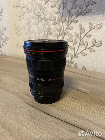 Объектив canon ef 17 40