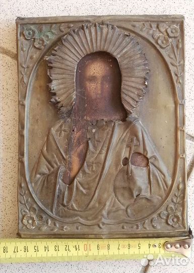 Иконы старинные лат. оклады