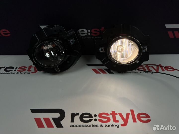 Туманки Nissan March с13г Уст комп