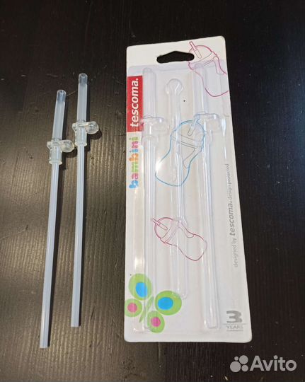 Трубочки для детской бутылочки Tescoma