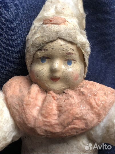 Елочный игрушки из ваты, ватная СССР (лот-2)