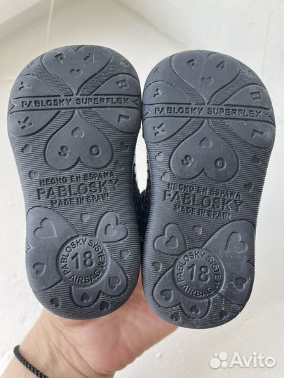 Туфли для девочки pablosky 18