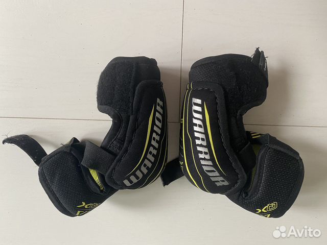 Щитки ccm и налокотники хоккейные warrior alfa qx