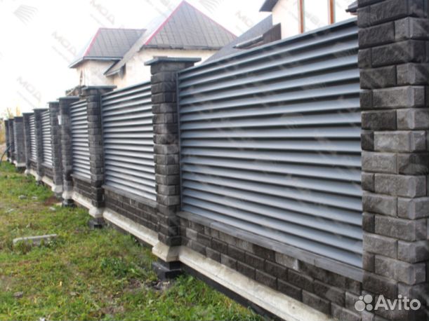 Забор жалюзи