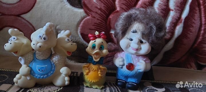 Резиновые игрушки СССР