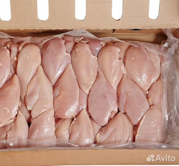 Филе грудки куриное 15 кг охлаждëнное в коробке