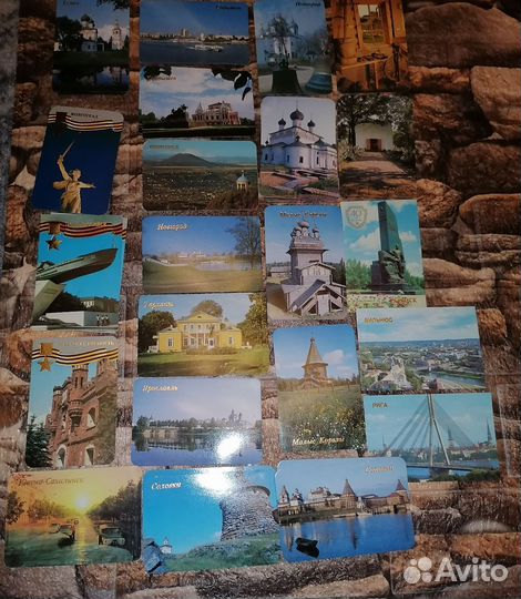 Календарики СССР Книги Города