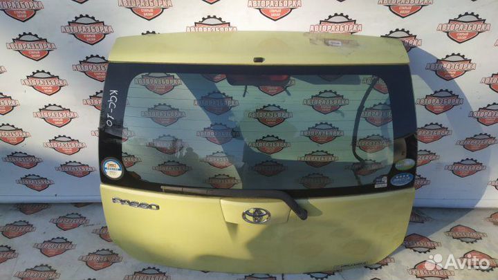 Дверь багажника задняя Toyota Passo KGC10 1krfe