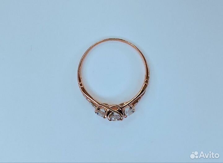 Кольцо золотое 585 гр 2,08 р 19 (арт 125159) сп29