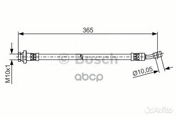 Шланг тормозной