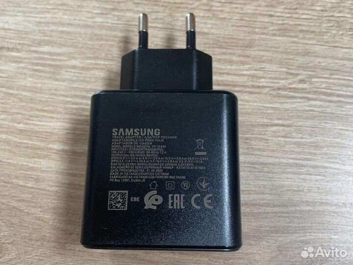 Зарядное устройство, блок samsung 45w