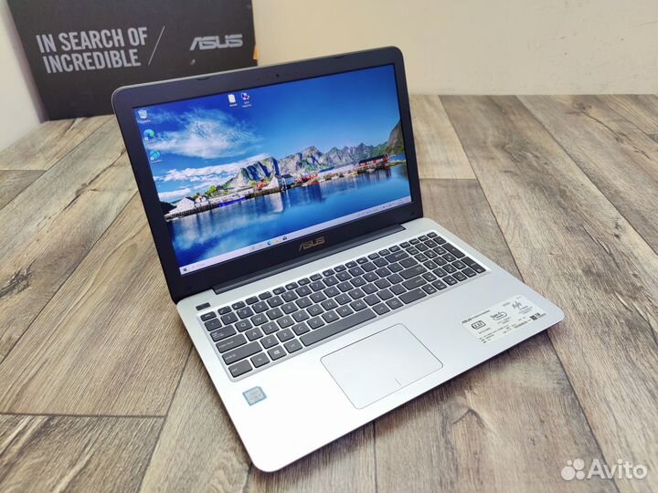 Ноутбук asus (IPS, i5-6200)