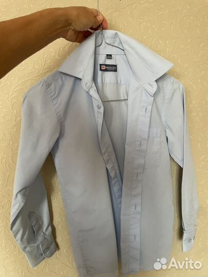 Рубашки школьные для мальчика 128