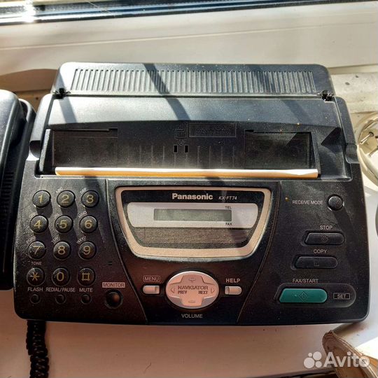 Факс panasonic KX-FT74