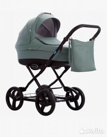 Коляска 2 в 1 эко кожа