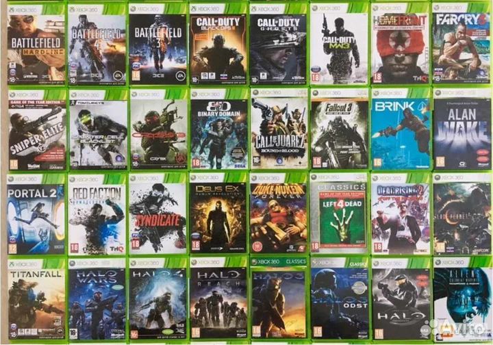 Любые Игры на xbox 360