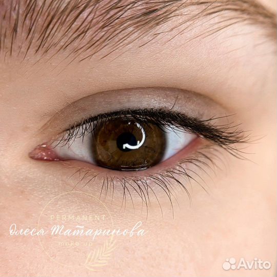 Перманентный макияж межресничного пространства