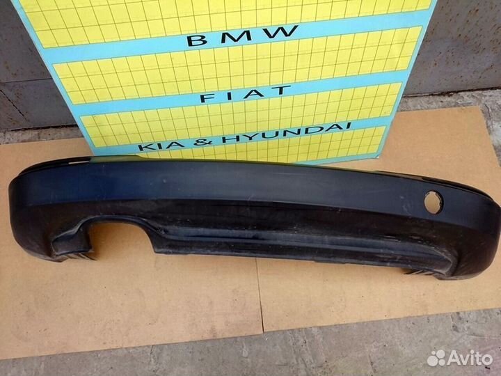 Юбка заднего бампера Фольксваген Тигуан 2007-16