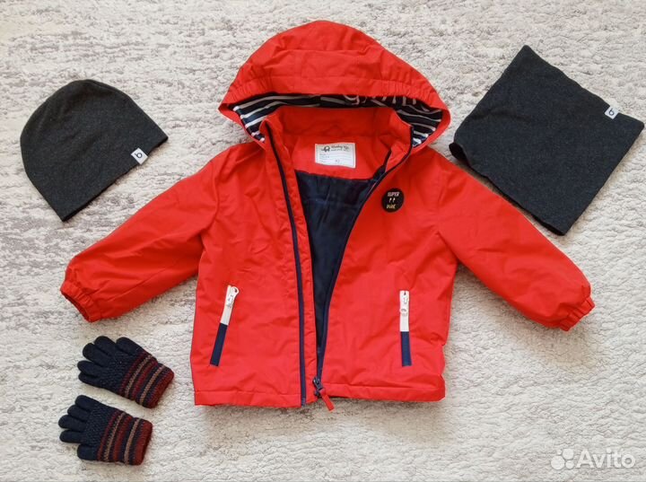 Демисезонная куртка для мальчика 92 размера