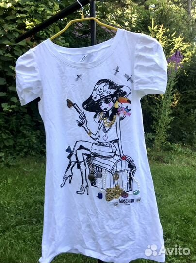 Moschino футболка S Оригинал