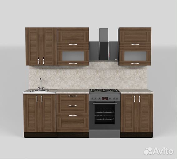 Кухонный гарнитур Кира макси 1800 мм + Стол в пода