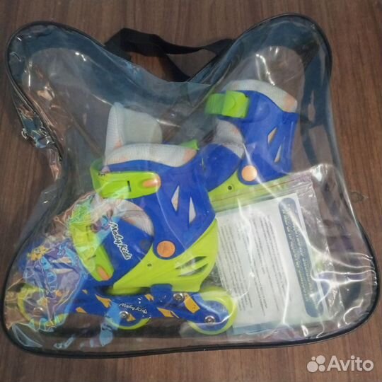 Детские раздвижные ролики 26-29 размер