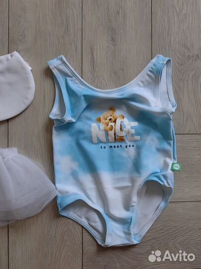 Купальник для девочки 92 Happy baby новый