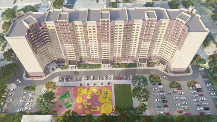 1-к. квартира, 46,5 м², 13/17 эт.