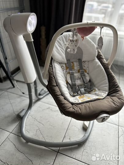 Качеля-шезлонг Joie Serina 2 in 1