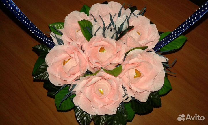 Букеты из конфет, фруктов,овощей, колбасы, игрушек