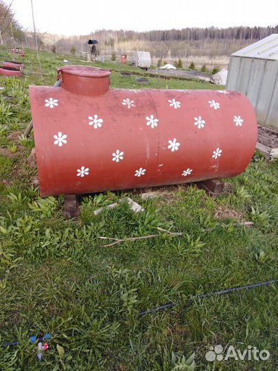 Бочка металлическая 2м