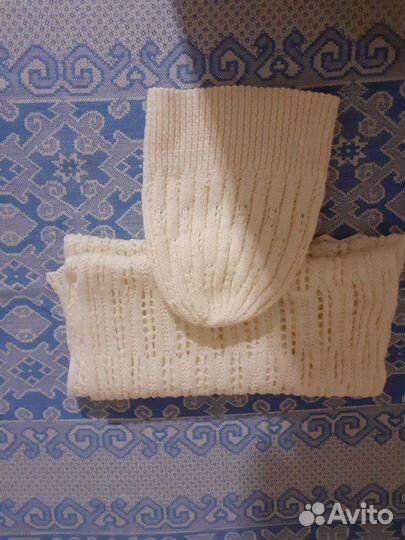 Комплект шапка и снуд