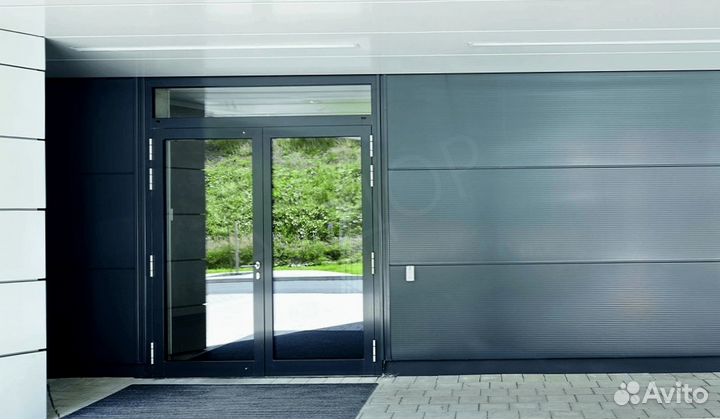Алюминиевые окна входные двери