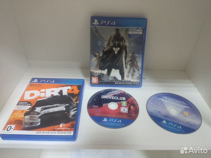 Игры на дисках для PS4 PS5 GTA FIFA UFC Worms