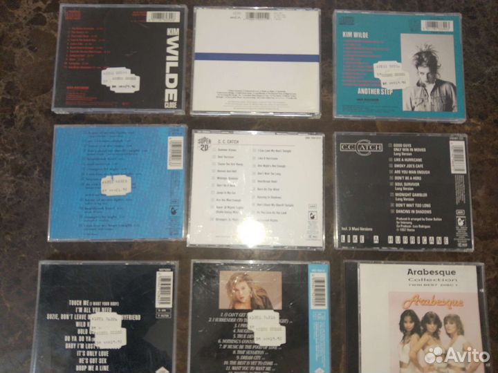 CD K.Wilde, CCCatch, S.Fox Первые прессы