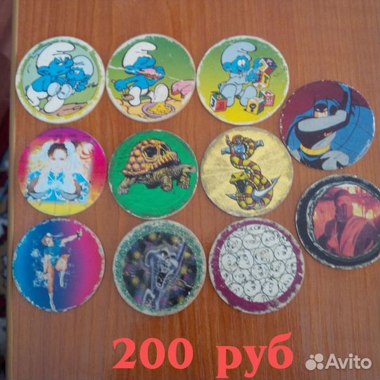 Фишки черепашки ниндзя, том и джерри, зачарованные