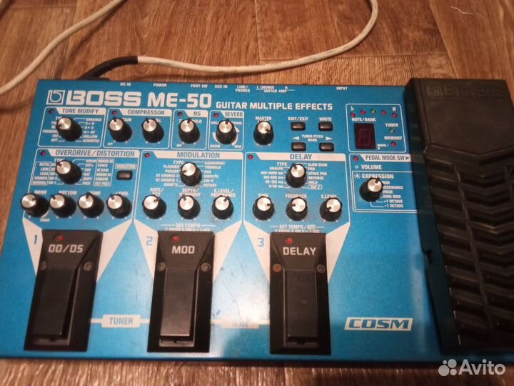 Гитарный процессор boss ME 50