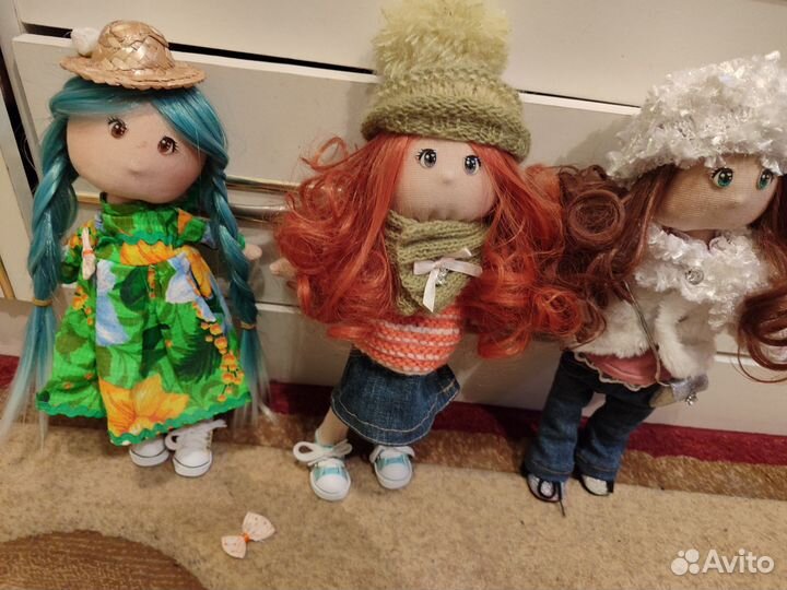 Кукла текстильная