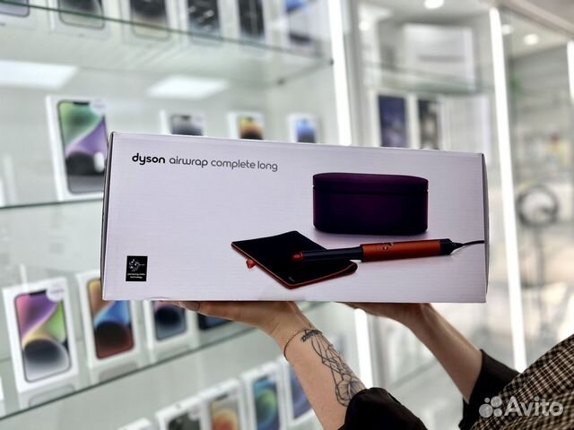 Стайлер Dyson Airwrap Complete Long topaz orange