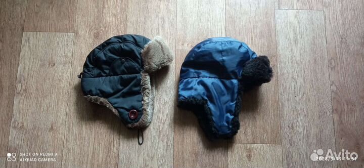 Шапки на 10-12 лет и старше отдам