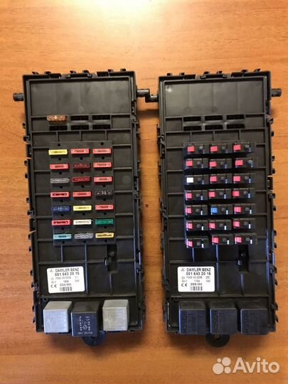 Блок предохранителей Мерседес Атего