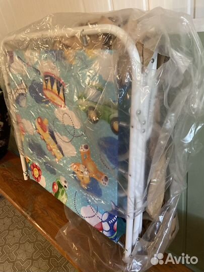 Раскладушка Детская с матрасом