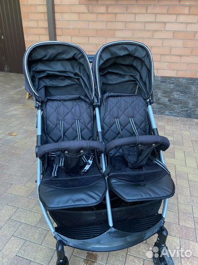 Коляска для двойни прогулка