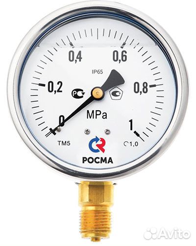 Манометр радиальный Росма тм-520Р.00 (0-1.6мпа) G1