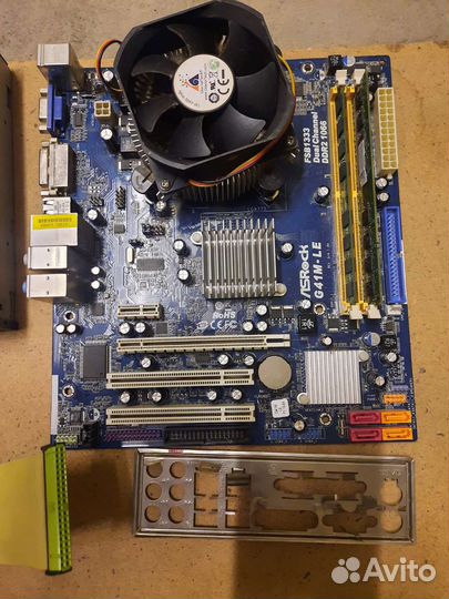 Материнская плата, оперативная память, видеокарта