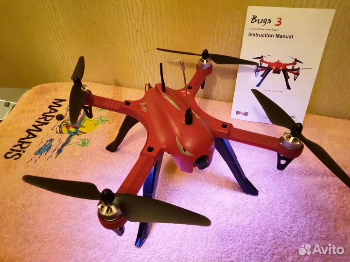 Квадрокоптер MJX Bugs 3 Brushless, FPV