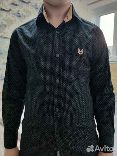 Рубашка нарядная на мальчика 128